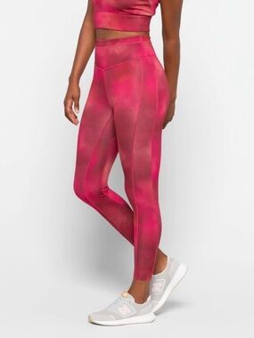 Free People FP Movement Beat the Heat Reversible Leggings Wild Raspberry Fig S